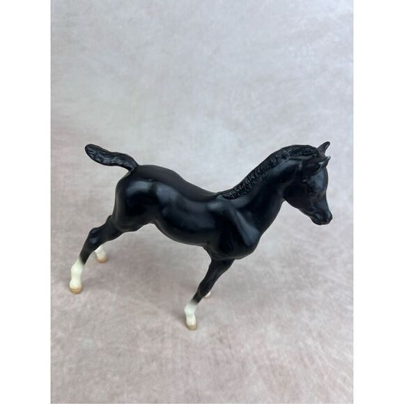 767 Breyer Semigloss? Black Proud Arabian Foal 1999-2000 Model HTF! - Picture 3 of 8